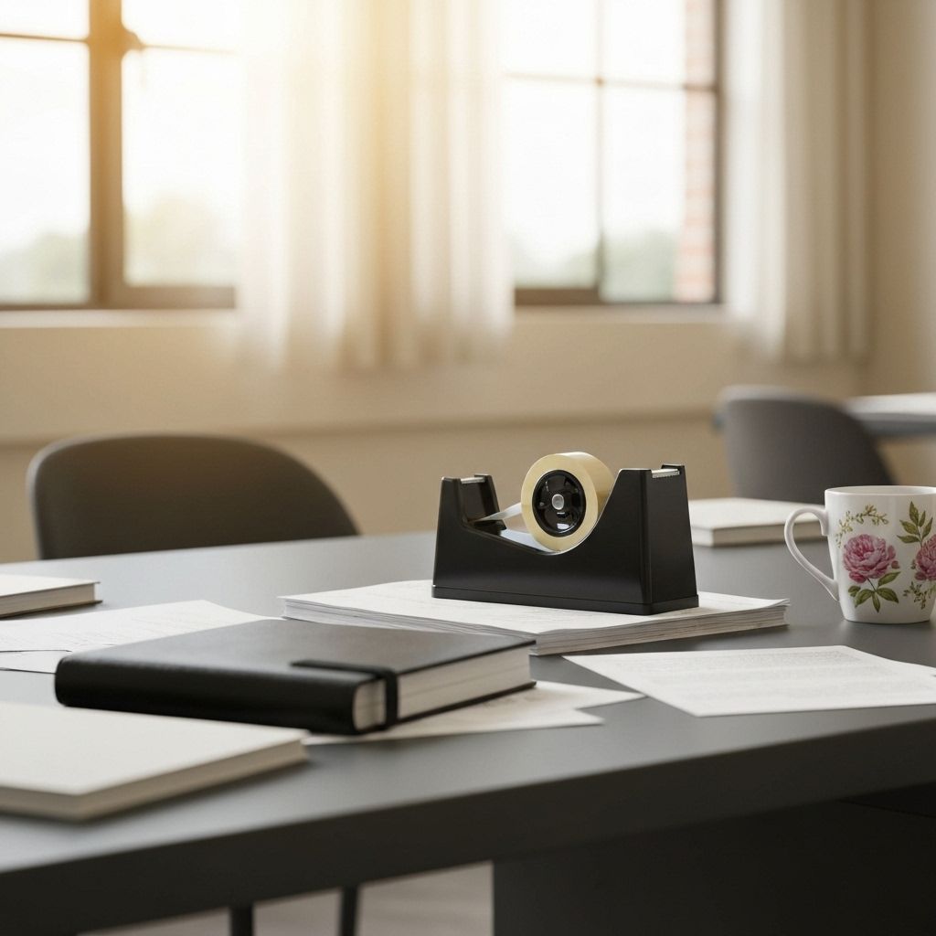 Heavy-Duty Tape Dispenser