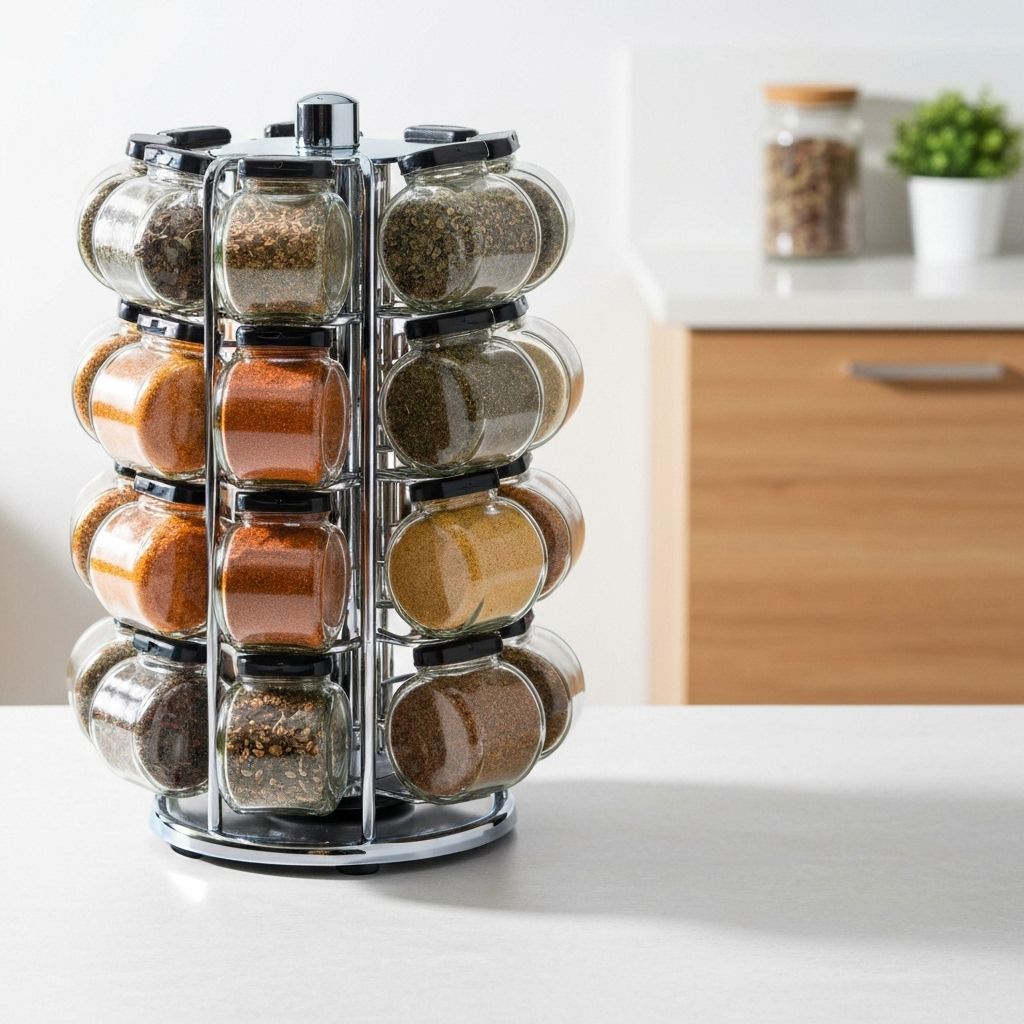 Rotating Spice Rack